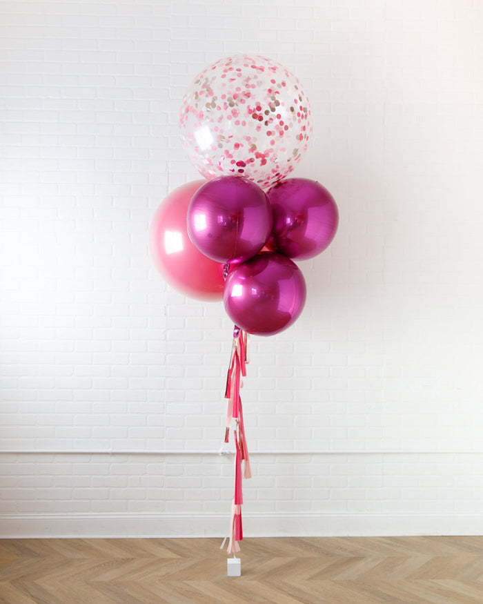 Life In Plastic - Confetti Giant and Orbs Bouquet