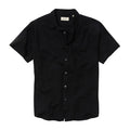 Line of Trade Aviator Twill Shirt Short Sleeve Black