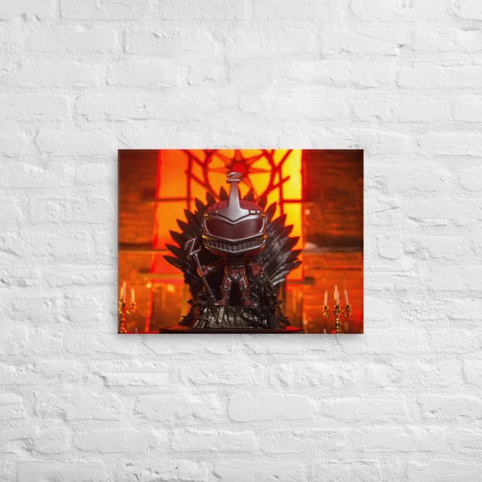 Lord Zedd Funko Pop Photography Giant Canvas by UrbanRoxStarr