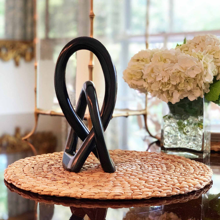Lovers Knot 10 inch Black - TheHomeToGo