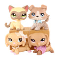 lps cat and dog lot of 4