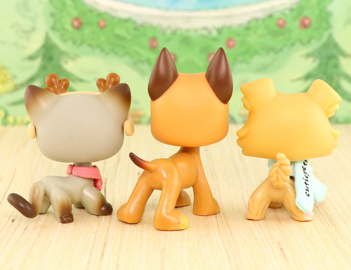 LPS cat and dog pack of 3