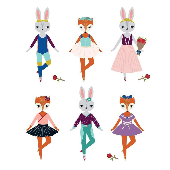 Magnetic Dress-up: Woodland Ballet