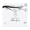 Many Hearts Necklace Sterling Silver 18" Mother of One