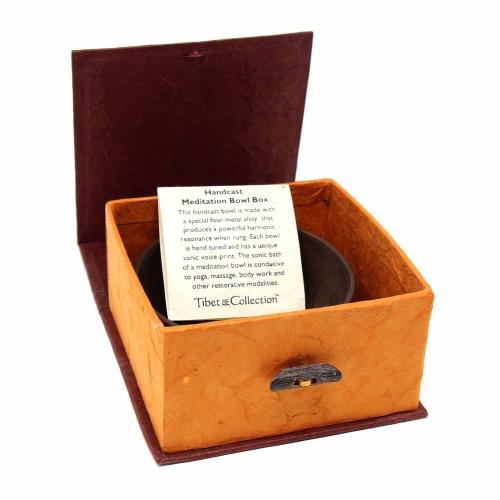 Meditation Bowl Box: 4'' Longevity - DZI (Meditation) - TheHomeToGo