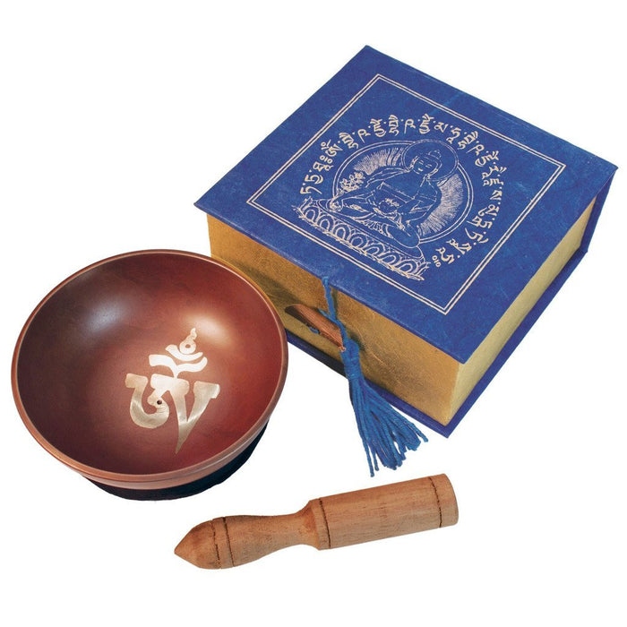 Meditation Bowl Box: 4'' OM Medicine Buddha - DZI (Meditation) - TheHomeToGo