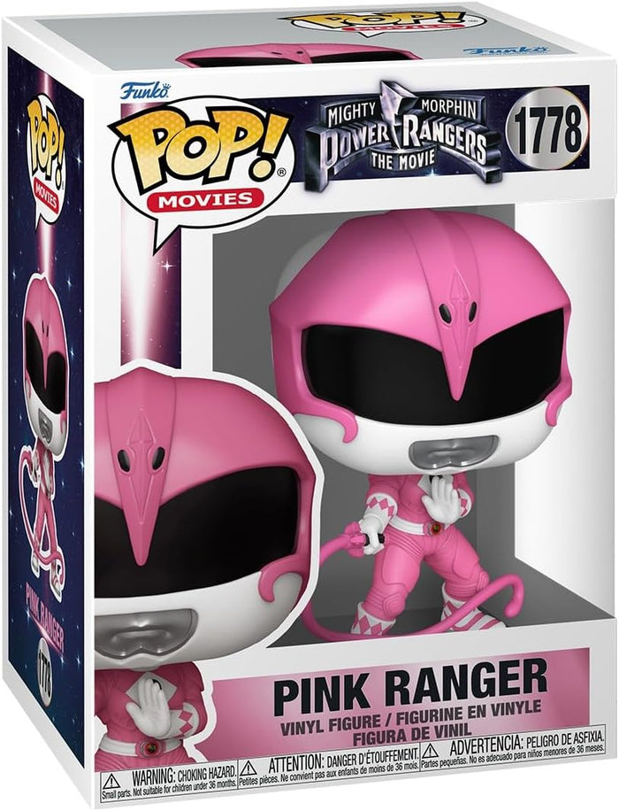Mighty Morphin Power Rangers: The Movie Pink Ranger Funko Pop! Vinyl Figure #1778 with Funko Protector
