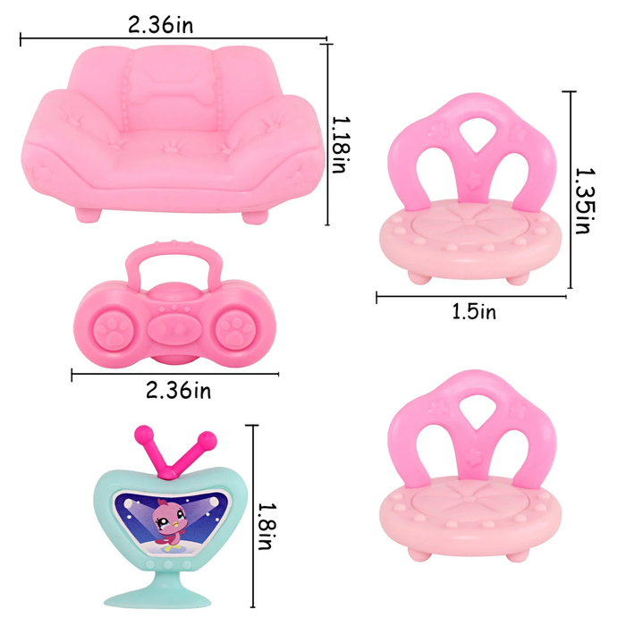 mini accessories furniture set