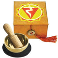 Mini Meditation Bowl Box: 2" Solar Plexus Chakra - DZI (Meditation) - TheHomeToGo