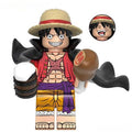 Monkey D Luffy (One Piece) - Custom Building Blocks Mini Figures Compatible with Brick Building System