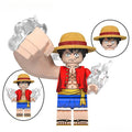 Monkey D Luffy Stretched Arms (One Piece) - Custom Building Blocks Mini Figures Compatible with Brick Building System