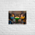 Mortal Kombat Funko Pop Photography Giant Canvas by UrbanRoxStarr