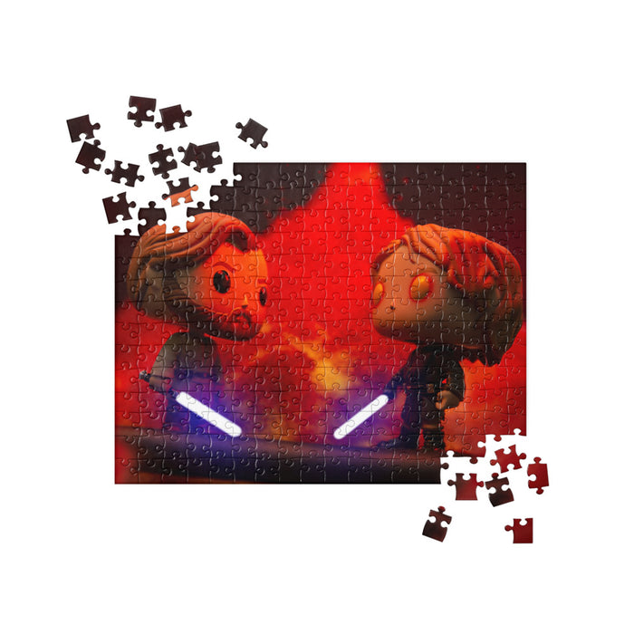 Mustafar Funko Pop Photo Jigsaw puzzle by UrbanRoxStarr