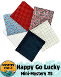 Mystery Five-0 Mini Mystery #5 Happy Go Lucky - Kit #5 Red White and Blue