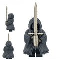 Nazgul Ringwraith (The Lord of the Rings) - Custom Building Blocks Mini Figures Compatible with Brick Building System