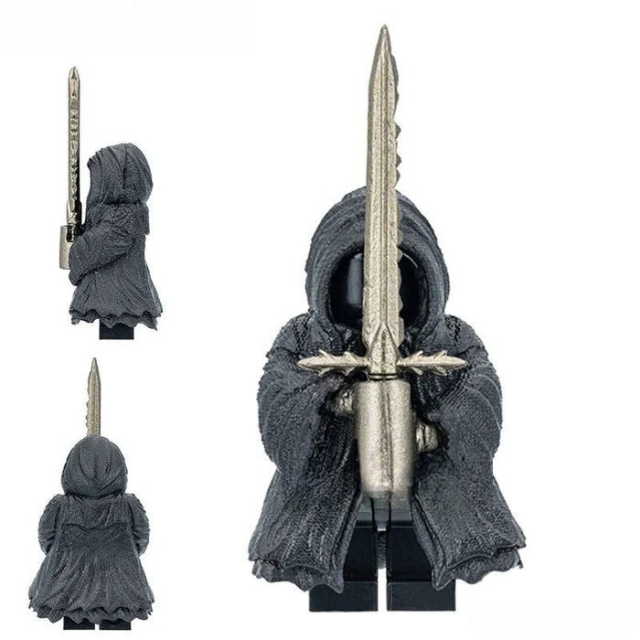 Nazgul Ringwraith (The Lord of the Rings) - Custom Building Blocks Mini Figures Compatible with Brick Building System