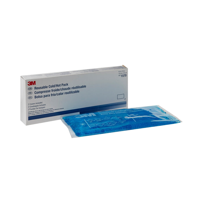 Nexcare Reusable Cold Hot Pack with Cover 4 x 10 Inch, Box of 2 56799297