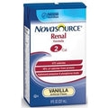 Novasource Renal Nutritional Support, Vanilla Flavor, Liquid, 8 oz. Brik Pak 18556750
