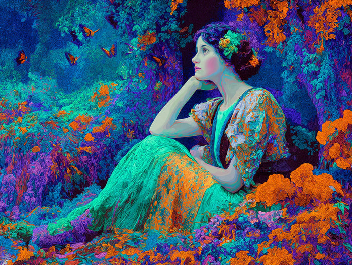 Nymph Of The Mossy Hollow - Main Image