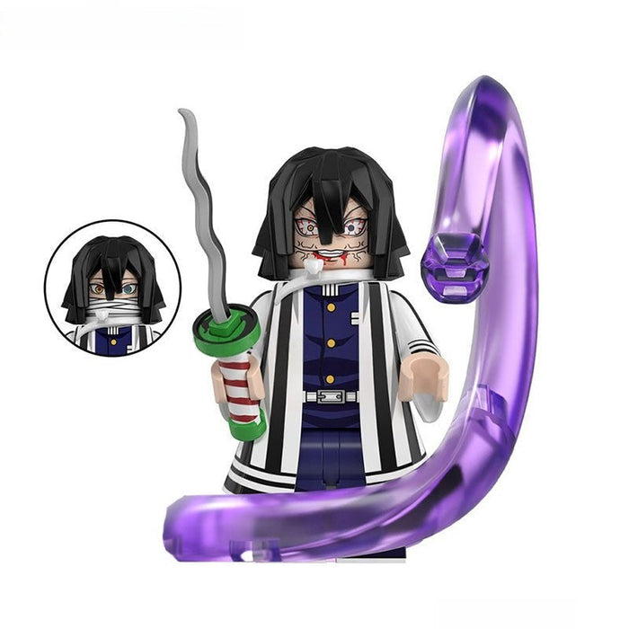 Obanai Iguro (Demon Slayer) - Custom Building Blocks Mini Figures Compatible with Brick Building System