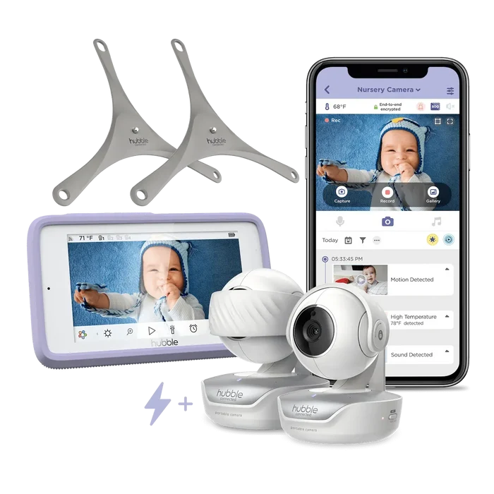 Hubble Baby Monitors Pal Deluxe Twin