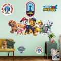 Paw Patrol Group - RealBig Group Die-Cut Icon Collection - Official Nickelodeon - Reusable Vinyl Wall Decals