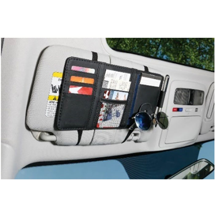 Pennzoil Visor Valet - Convenient Car Organization Solution (Black)