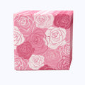 Pink Outlined Roses Napkins