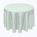 Pinstripes, Celadon & White Rounds