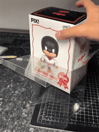 PIX! Protectors for Thrilljoy (0.60mm thick, UV & Scratch Resistant) Fits 7.25h x 5w x 4d - Fits outer box and inner box