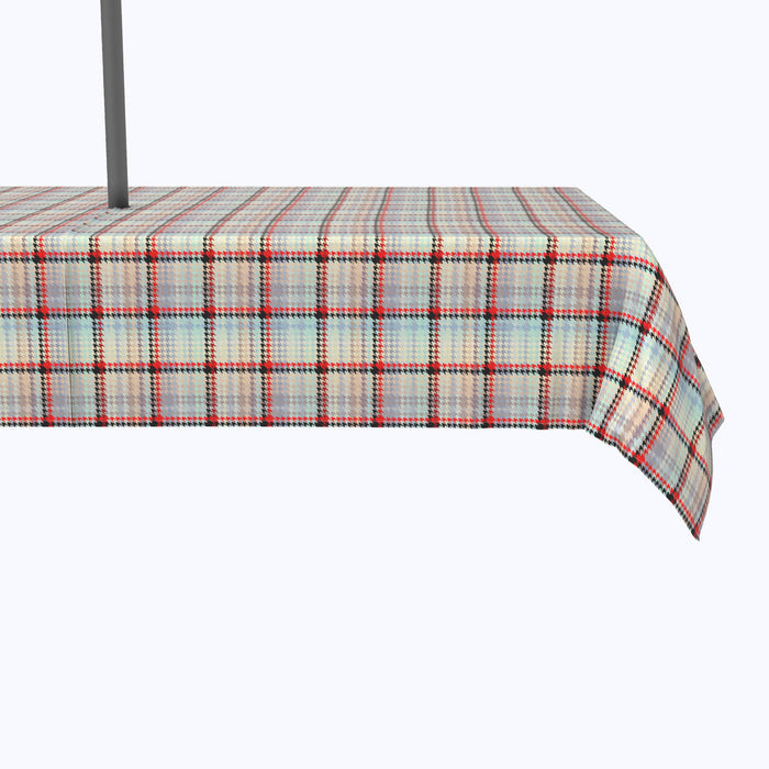 Pixel Art Houndstooth Outdoor Rectangles