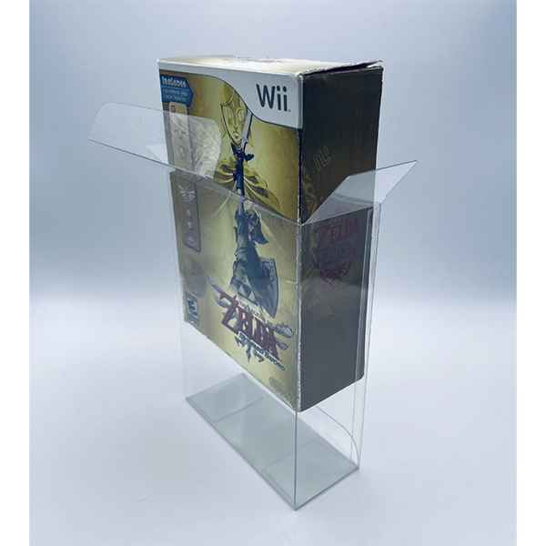 Plastic Protector for Wii ZELDA SKYWARD SWORD SE Video Game Box 0.50mm thick, UV & Scratch Resistant on The Pop Protector Guide by Display Geek