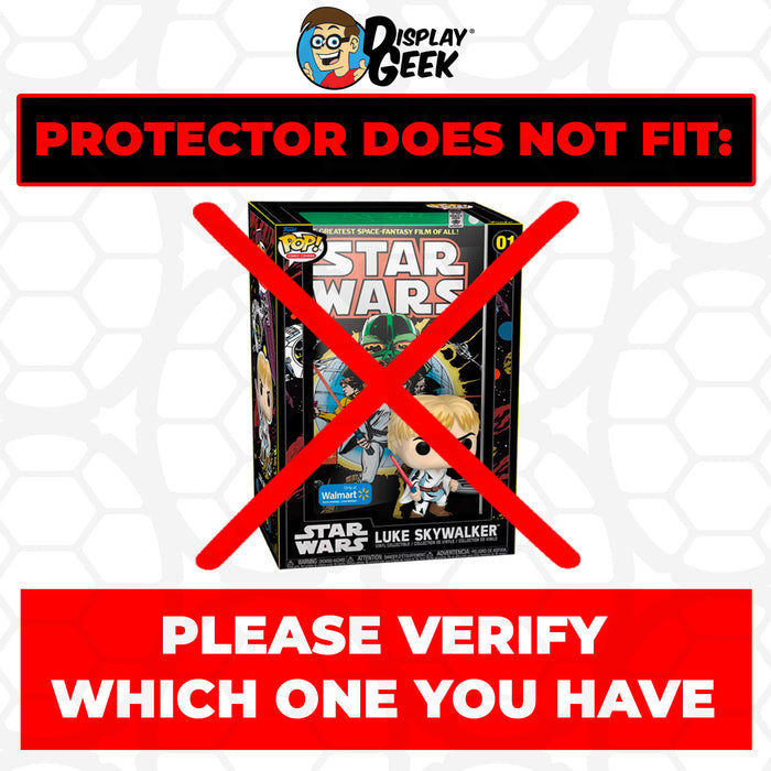 POP COMIC COVERS Pop Protectors for Funko (0.60mm thick, UV & Scratch Resistant) 11h x 7w x 3.4d - Display Geek, Inc.