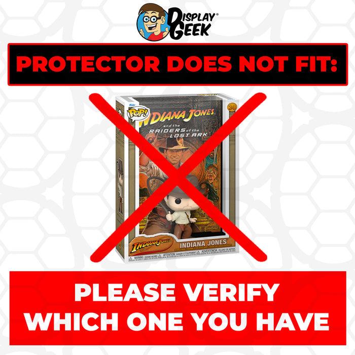 Custom Acrylic Hard Case for POP MOVIE POSTERS STANDARD Funko Pop Grail Boxes (3mm thick, UV Resistant) Fits 17.25h x 11.25w x 5.75d - Display Geek, Inc.