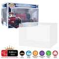 POP RIDES HOGWARTS EXPRESS Pop Protectors for Funko (0.60mm thick, UV & Scratch Resistant) 7.5h x 10.5w x 8d