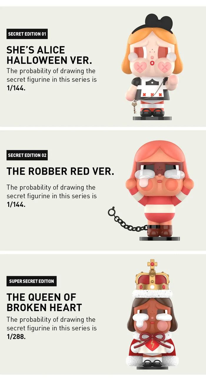 POPMART CRYBABY Crying Again Series Figures Blind Box