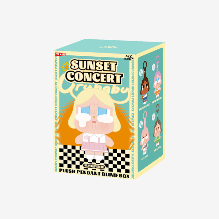 POPMART CRYBABY Sunset Concert Series - Plush Pendant Blind Box
