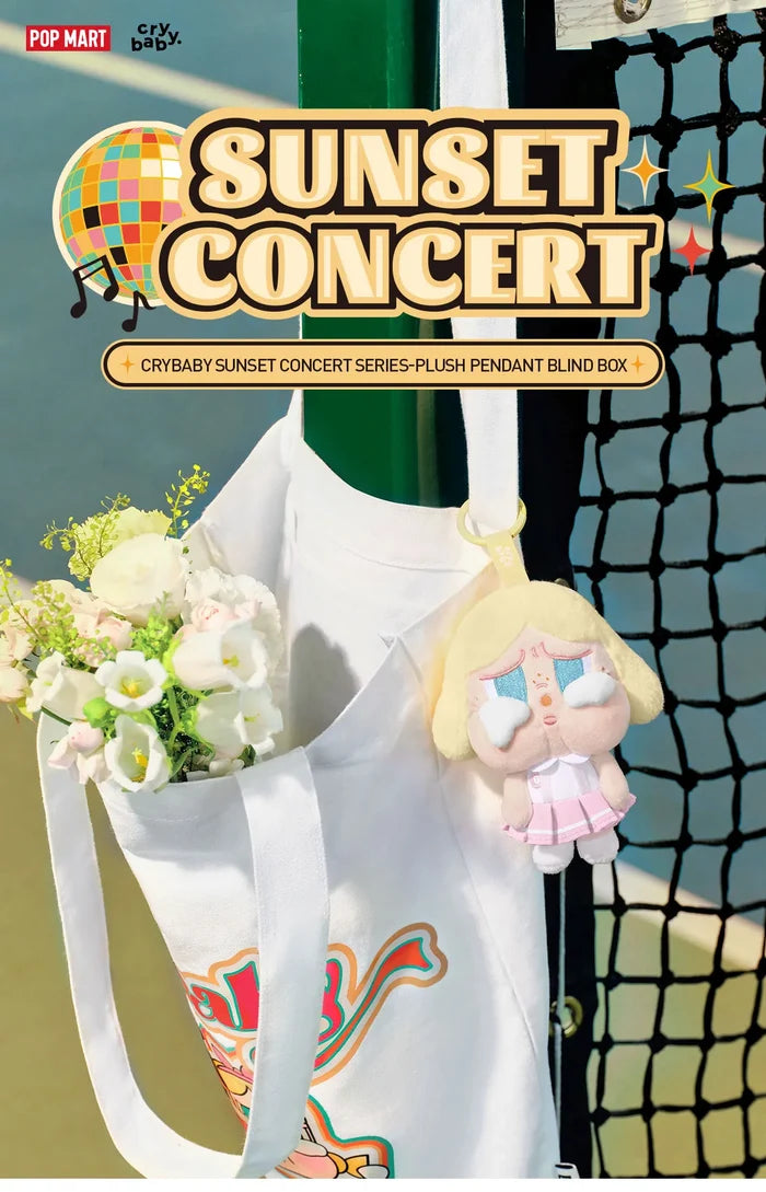 POPMART CRYBABY Sunset Concert Series - Plush Pendant Blind Box