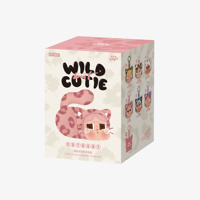 POPMART CRYBABY Wild but Cutie Series - Vinyl Plush Pendant Blind Box