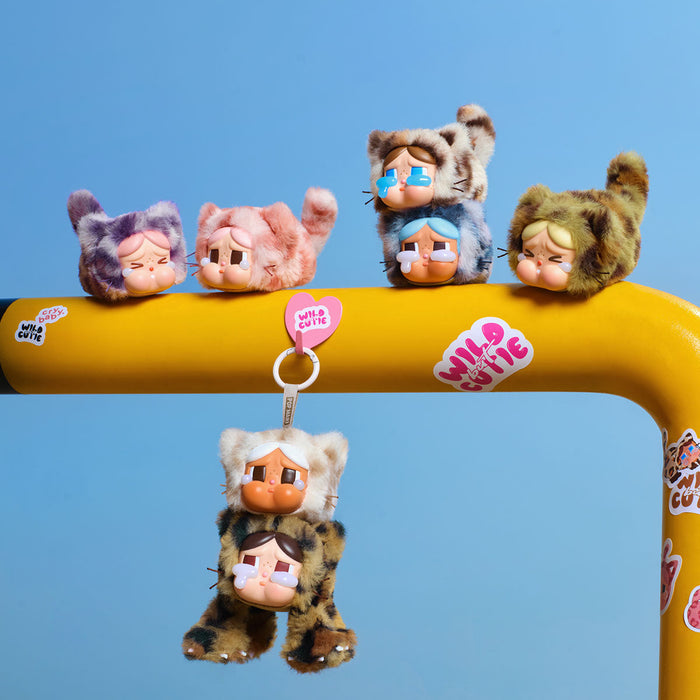 POPMART CRYBABY Wild but Cutie Series - Vinyl Plush Pendant Blind Box