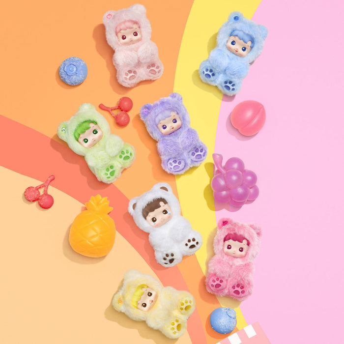 POPMART HACIPUPU Gummy Bear Series-Vinyl Plush Pendant Blind Box (SEALED)