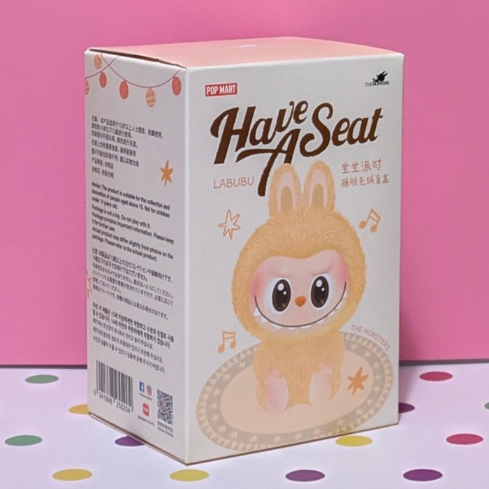 POPMART Have a Seat Vinyl Plush Blind Box Labubu