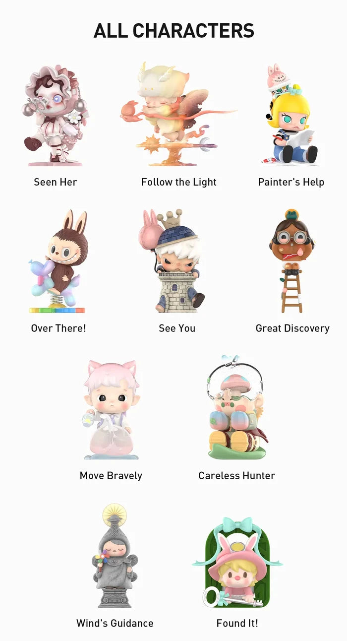 POPMART Labubu Finding MOKOKO Series Figures