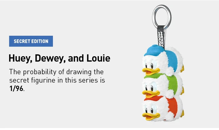 POPMART Mickey Family Cute Together Keychain Series Figures