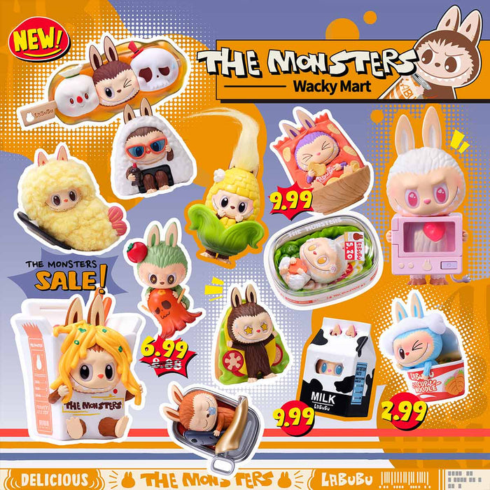POPMART Wacky Mart Series Figures Blind Box