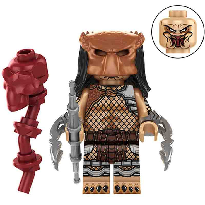 Predator Badlands Yautja 2 (Predator Badlands) - Custom Building Blocks Mini Figures Compatible with Brick Building System