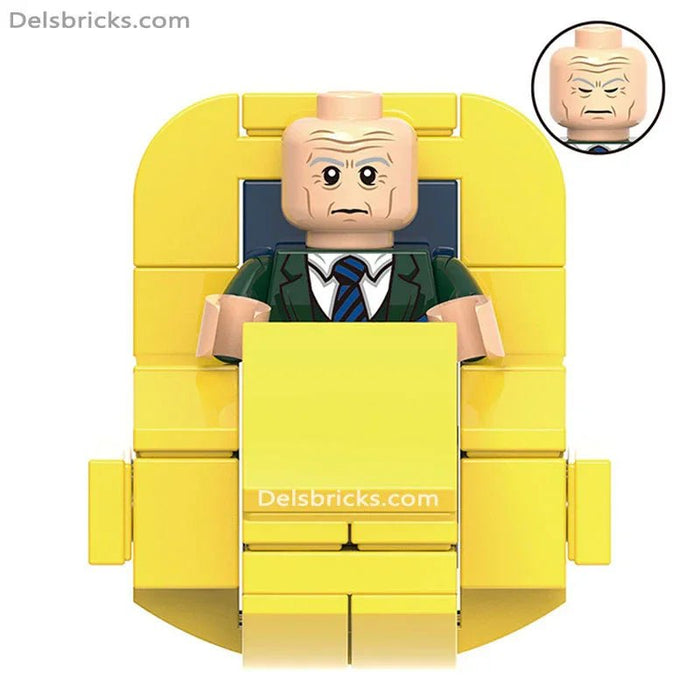 Professor (Marvel X-Men 97) - Custom Building Blocks Mini Figures Compatible with Brick Building System