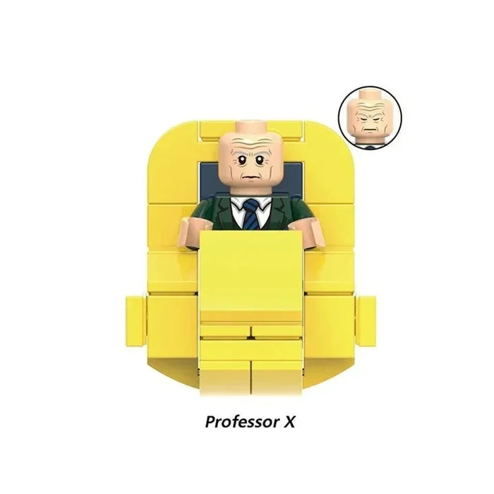 Professor (Marvel X-Men 97) - Custom Building Blocks Mini Figures Compatible with Brick Building System