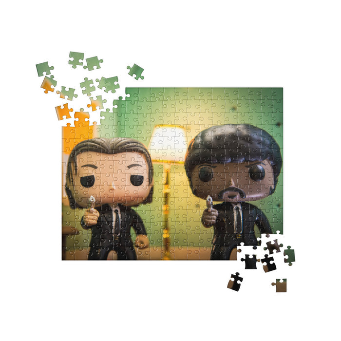 Pulp Fiction Funko Pop Photo Jigsaw puzzle by UrbanRoxStarr