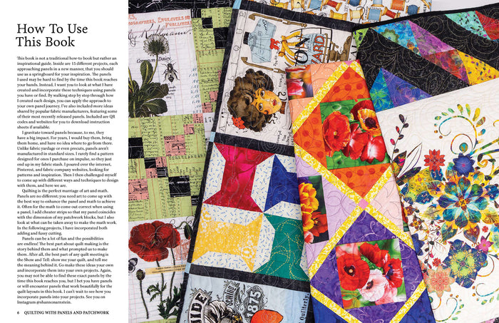 Quilting with Panels and Patchwork, Book